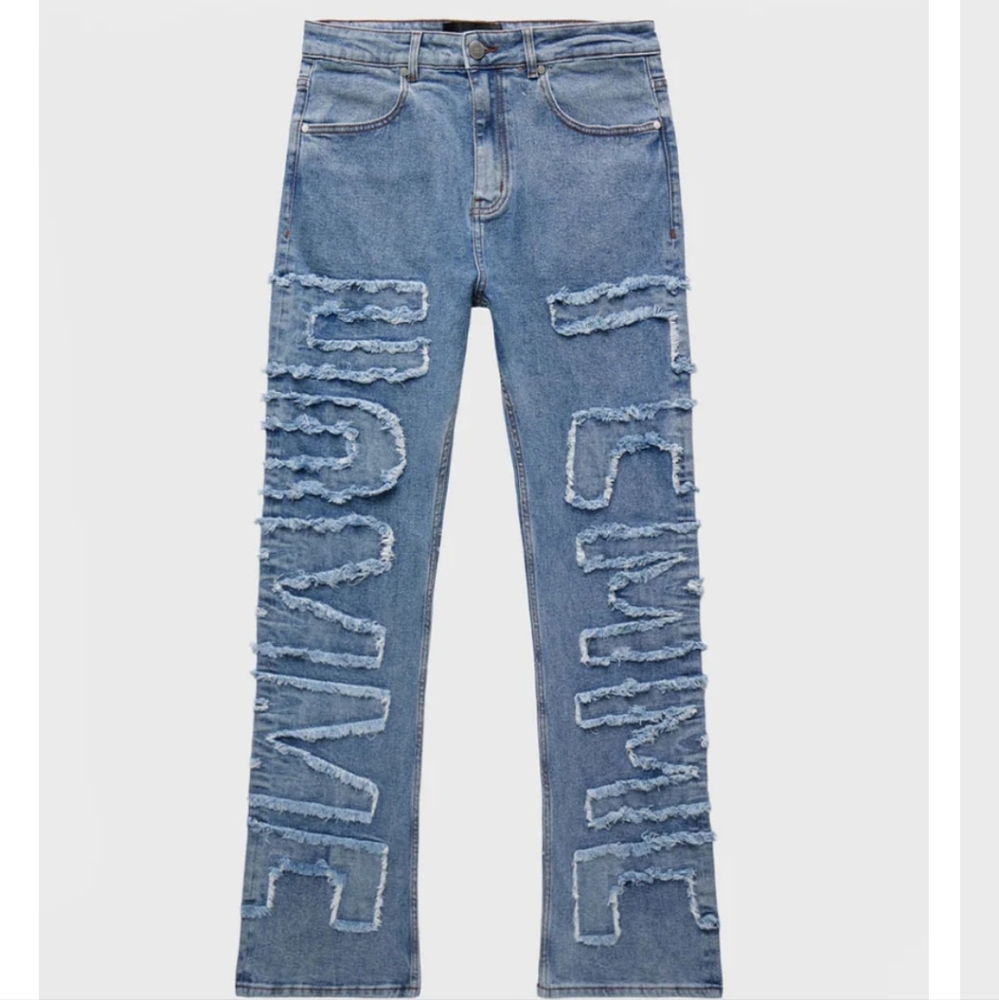 Designer Streetwear Homme Femme brand denim jeans size 30. Brand new dead stock.